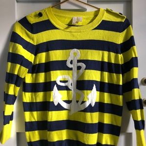 Forever21 nautical striped sweater